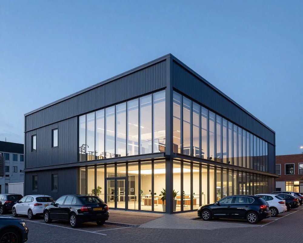 commercial steel building